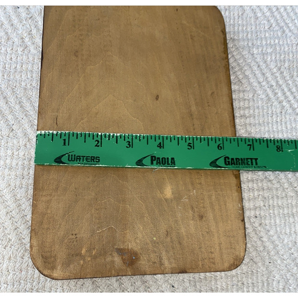 Vtg Hand Painted Folk Art Bundle Cutting Board Wooden Decorative Wall Art 70S - Picture 8 of 10